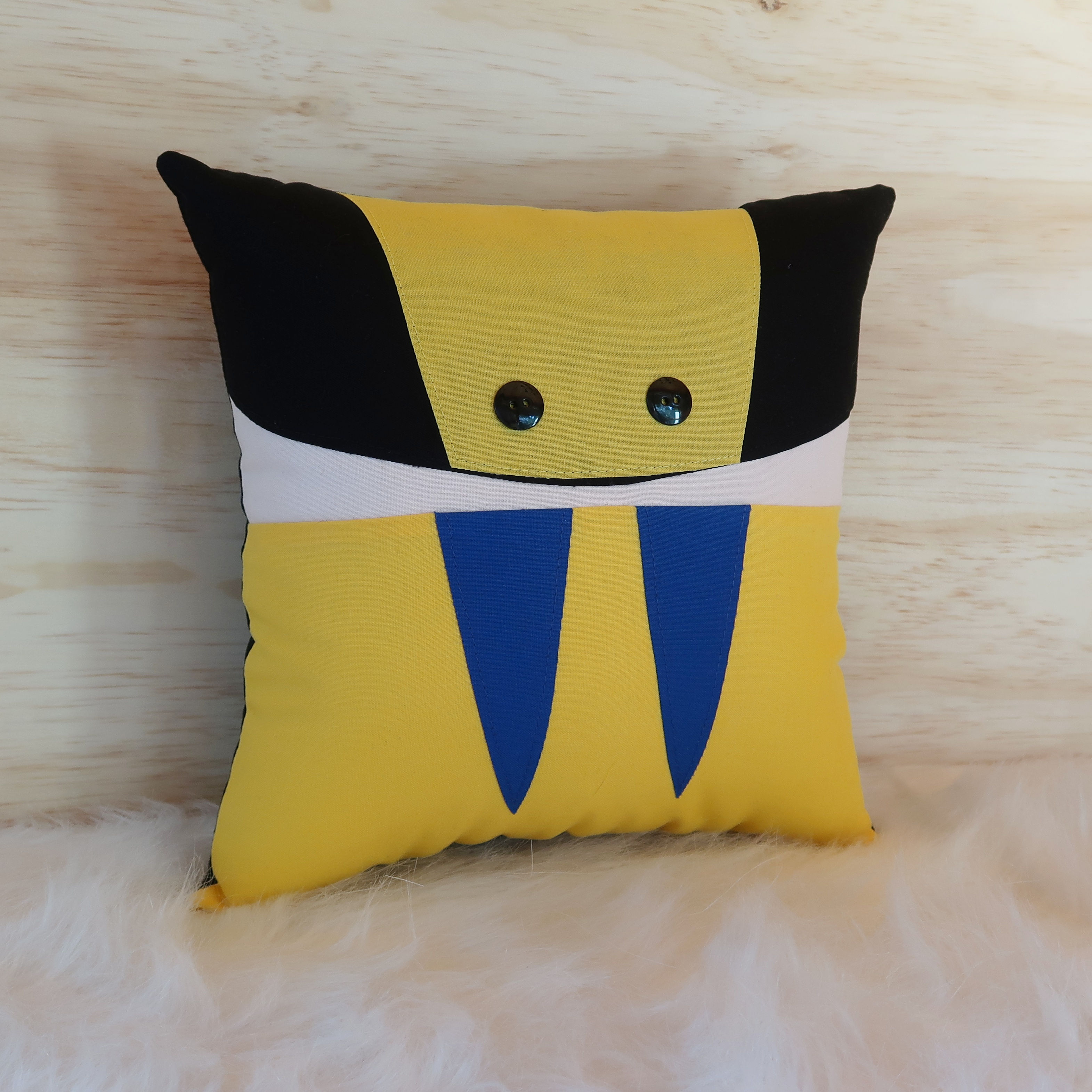 Marvel Comics Inspired Wolverine Decorative Pillow