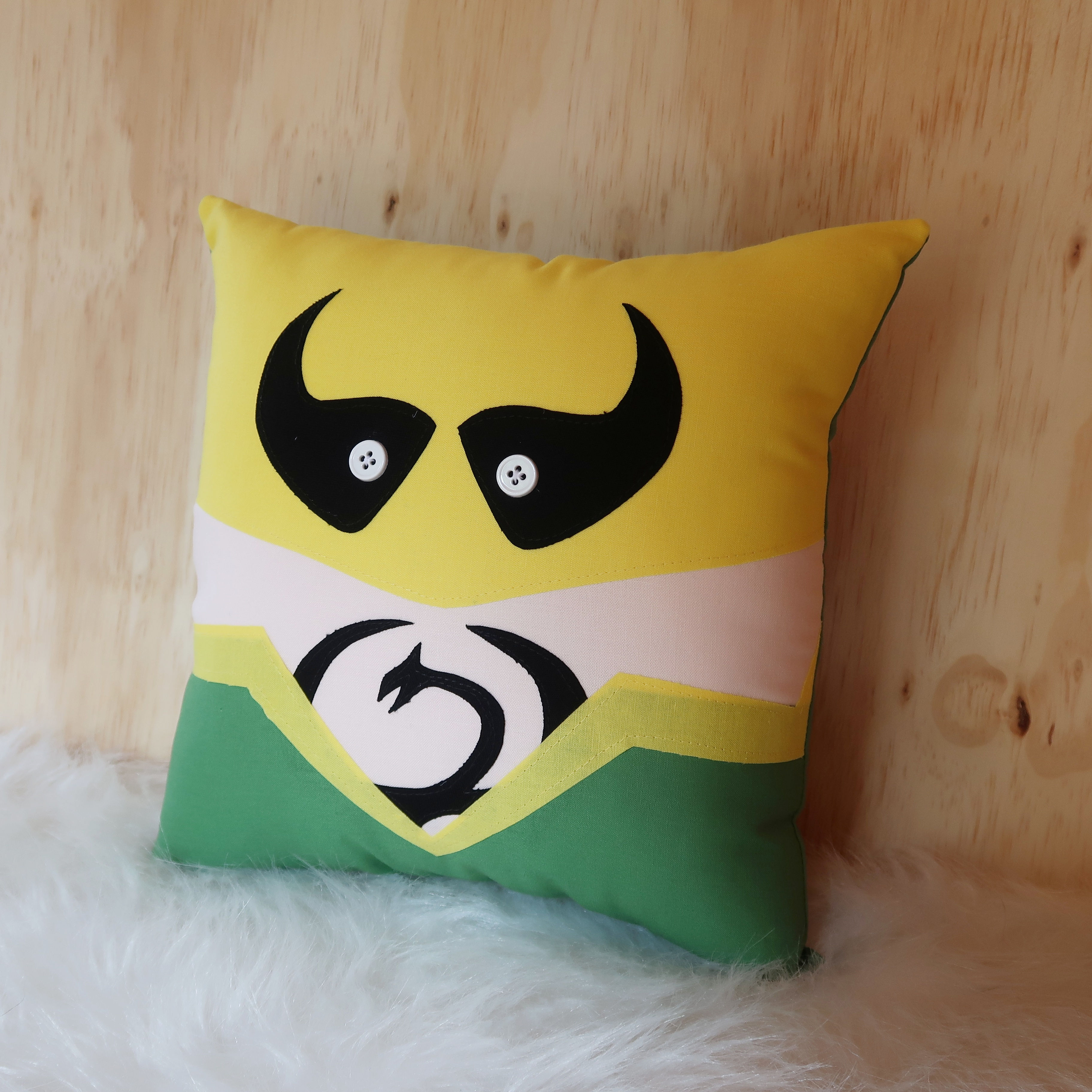 Marvel Comics Inspired IronFist Decorative Pillow