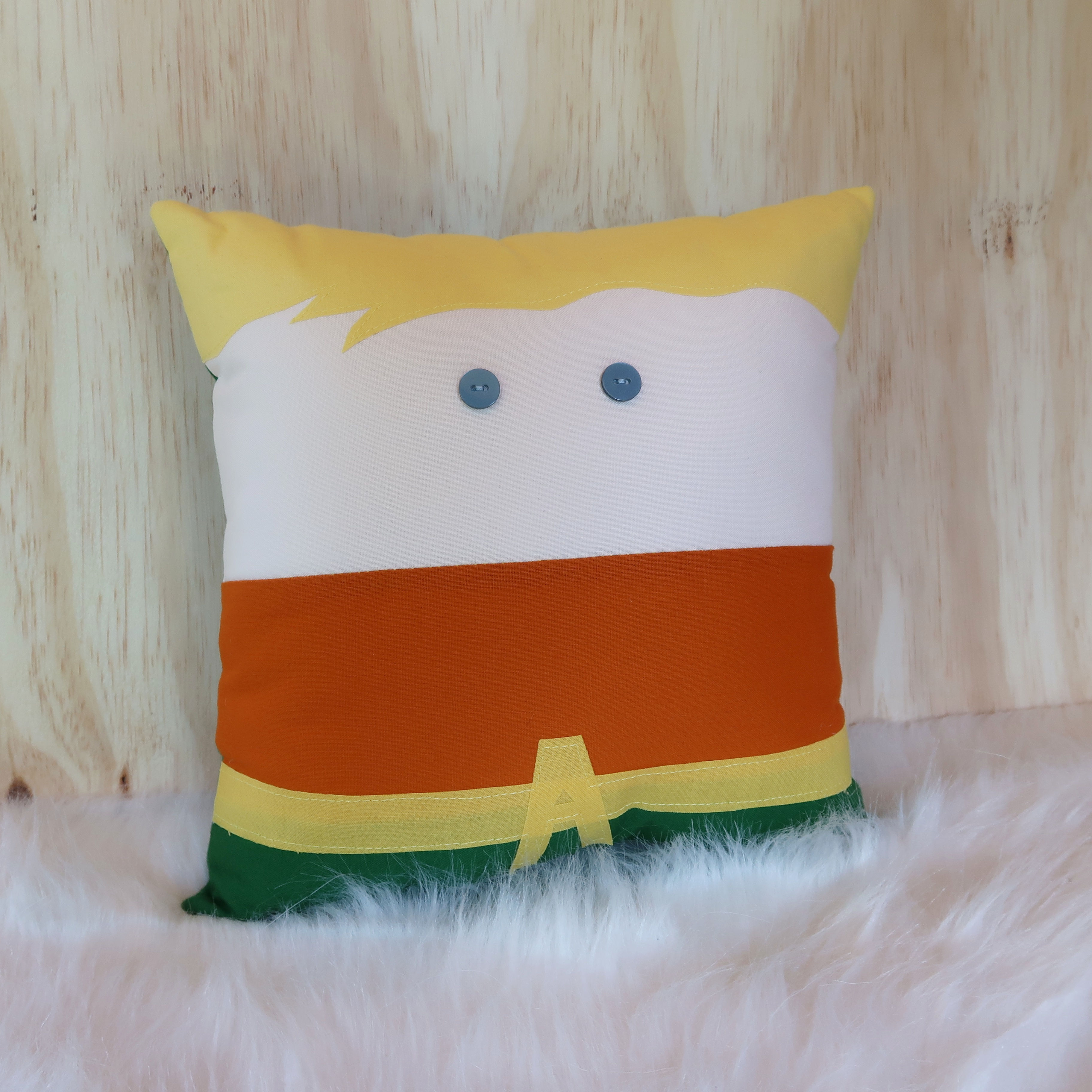 DC Comics Inspired Aquaman Decorative Pillow
