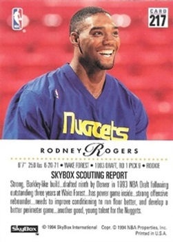 028_1993-94 SkyBox Premium Base #217_Rev