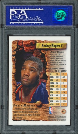 020_1993-94 Finest Refractors #131_Graded PSA 9_Reverse.jpg
