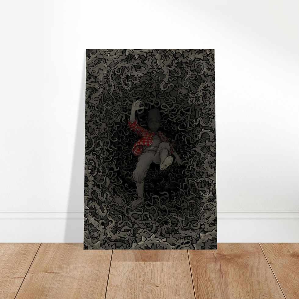 Thumbnail: Falling Down | Metal Print