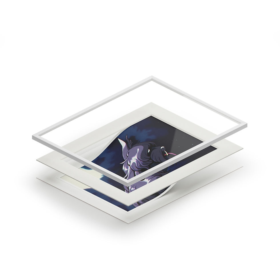 Thumbnail: THE BLACK DOG — Fine Art Prints 
