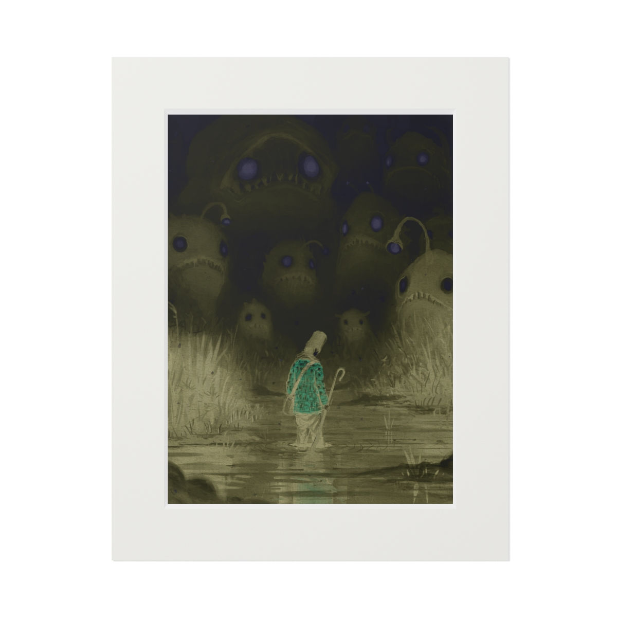 Gloom Watchers (Fog Inverted) | Fine Art Prints