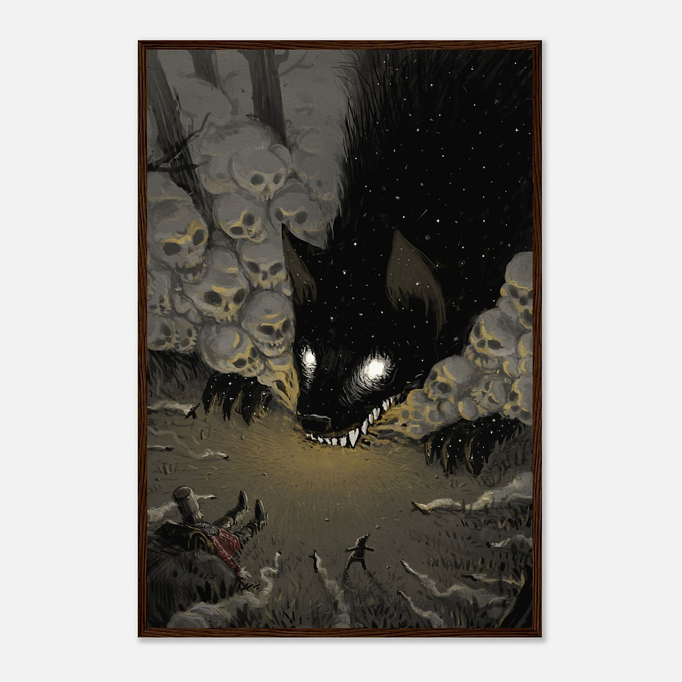Thumbnail: Ambush | Wooden-Framed Fine Art Print