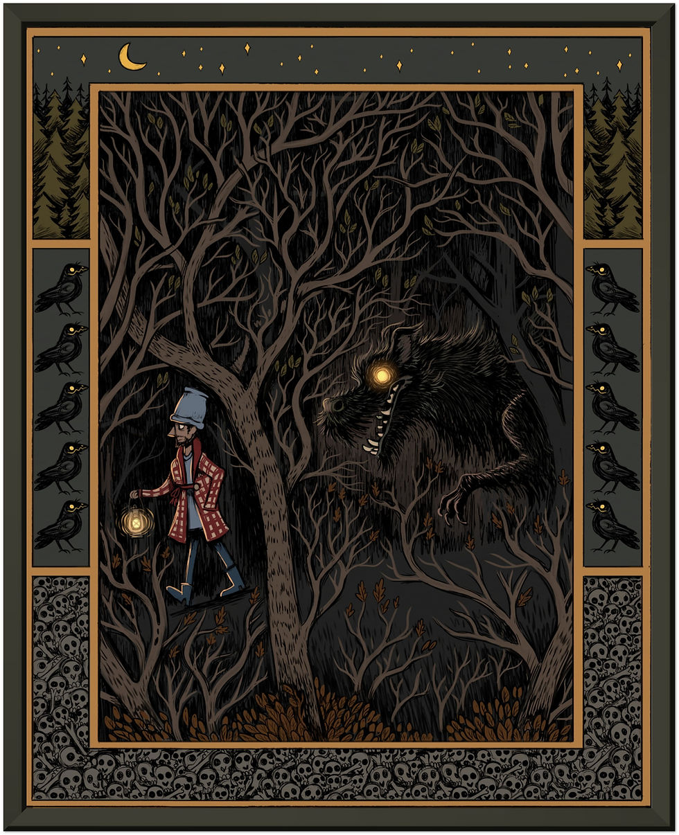 Thumbnail: "Out of The Woods" | Metal-Framed Fine Art Print