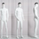 Thumbnail: Fiberglass Male Mannequin with Face for Fashion Display [Golss White]