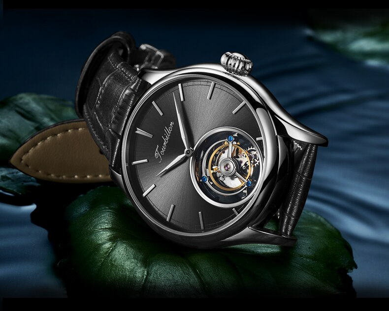 Thumbnail: Tourbillon Luxury Men's Mechanical Watches Flying Tourbillon Movement