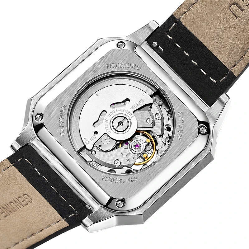 Thumbnail: Duriueu DU-18006 Mechanical Automatic Watch Black