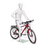 Thumbnail: Fiberglass Muscle Body Biking Sport Mannequin Display [Matte White]