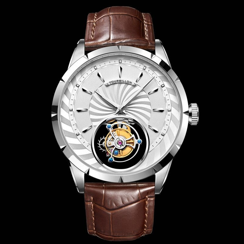 Thumbnail: Tourbillon Exquisite Design Clock Mechanical Tourbillon Watches
