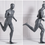 Thumbnail: Fiberglass Muscle Body Running Sport Mannequin Display [Matte Grey]