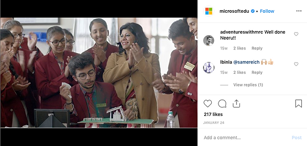 Microsoft EDU in Dehli, India