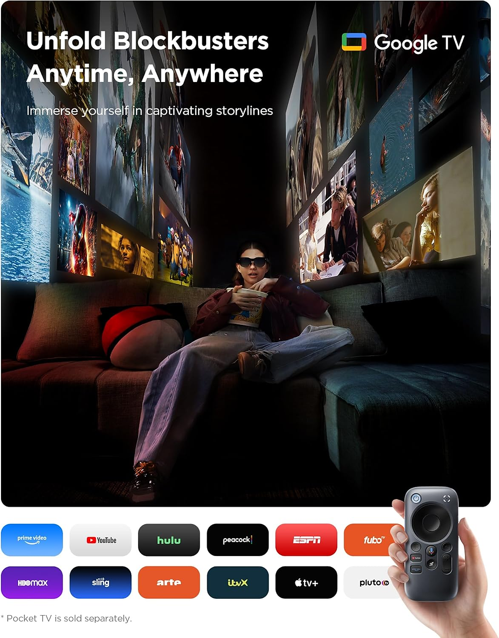 Thumbnail: [2025 New] Rayneo Air 3S XR Glasses - AR Glasses 201" 120Hz FHD Hueview Eye-Care