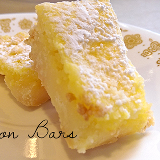 LEMON BARS (GLUTEN-FREE)