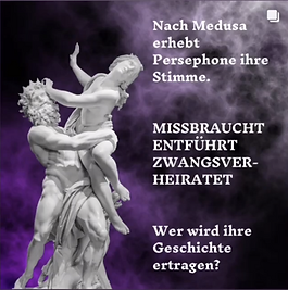 Die Geschichte um Medusas Freundinnen und Verbündete geht weiter … Diesmal erzählt Persephone. ☠️🌹