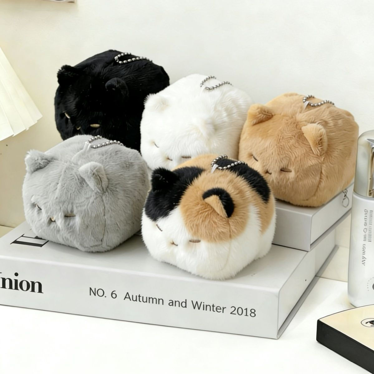 Soft Cute Cat Plush Toy Pendant