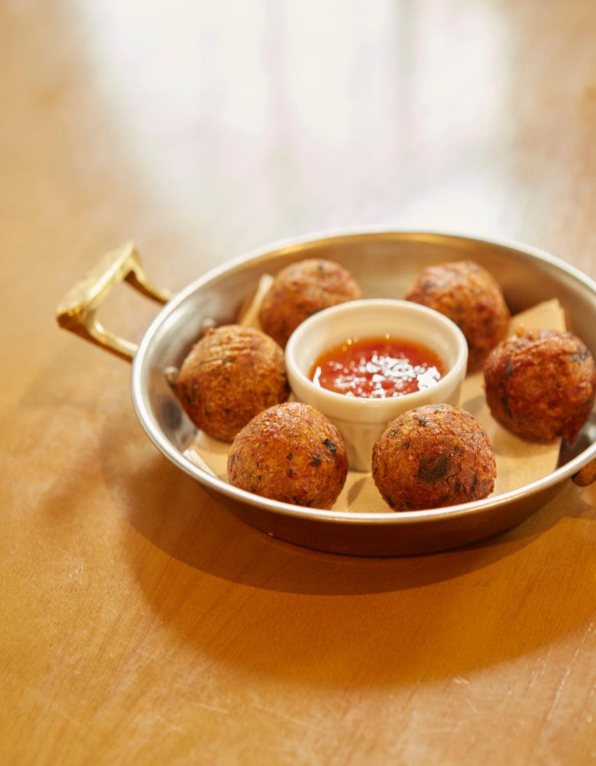 Arranged Food and Objects