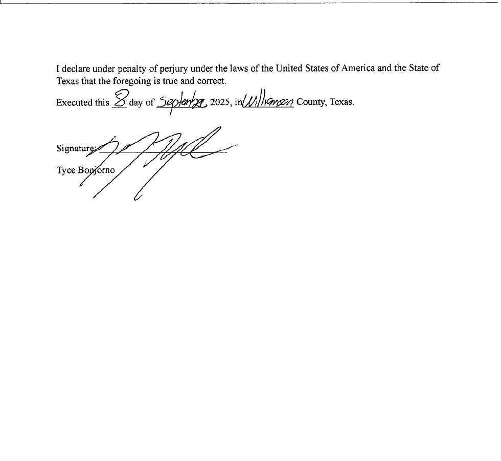 Notarized sworn affidavit exposing family court corruption, judicial misconduct, and parental rights violations