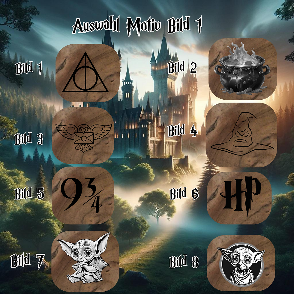 Miniaturbild: Personalisiertes Zauberer Schneidebrett, Dekobrett Rustikal aus Teak