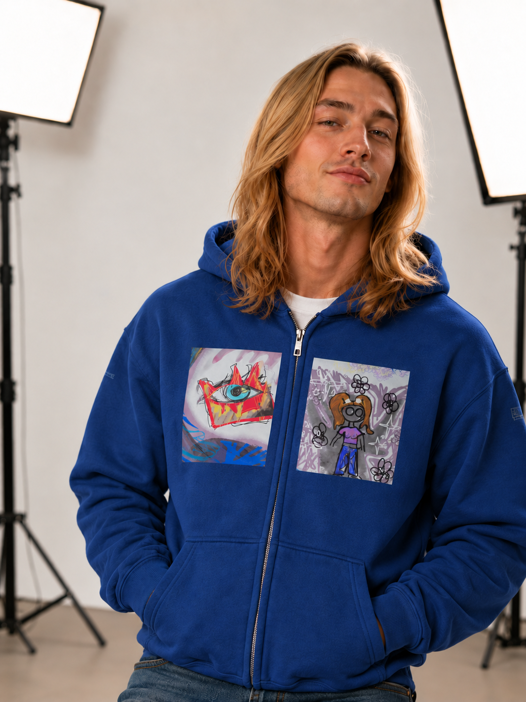 Fire of Transition Unisex Zip Hoodie
