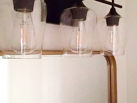 our powder room progress (and lessons learned)
