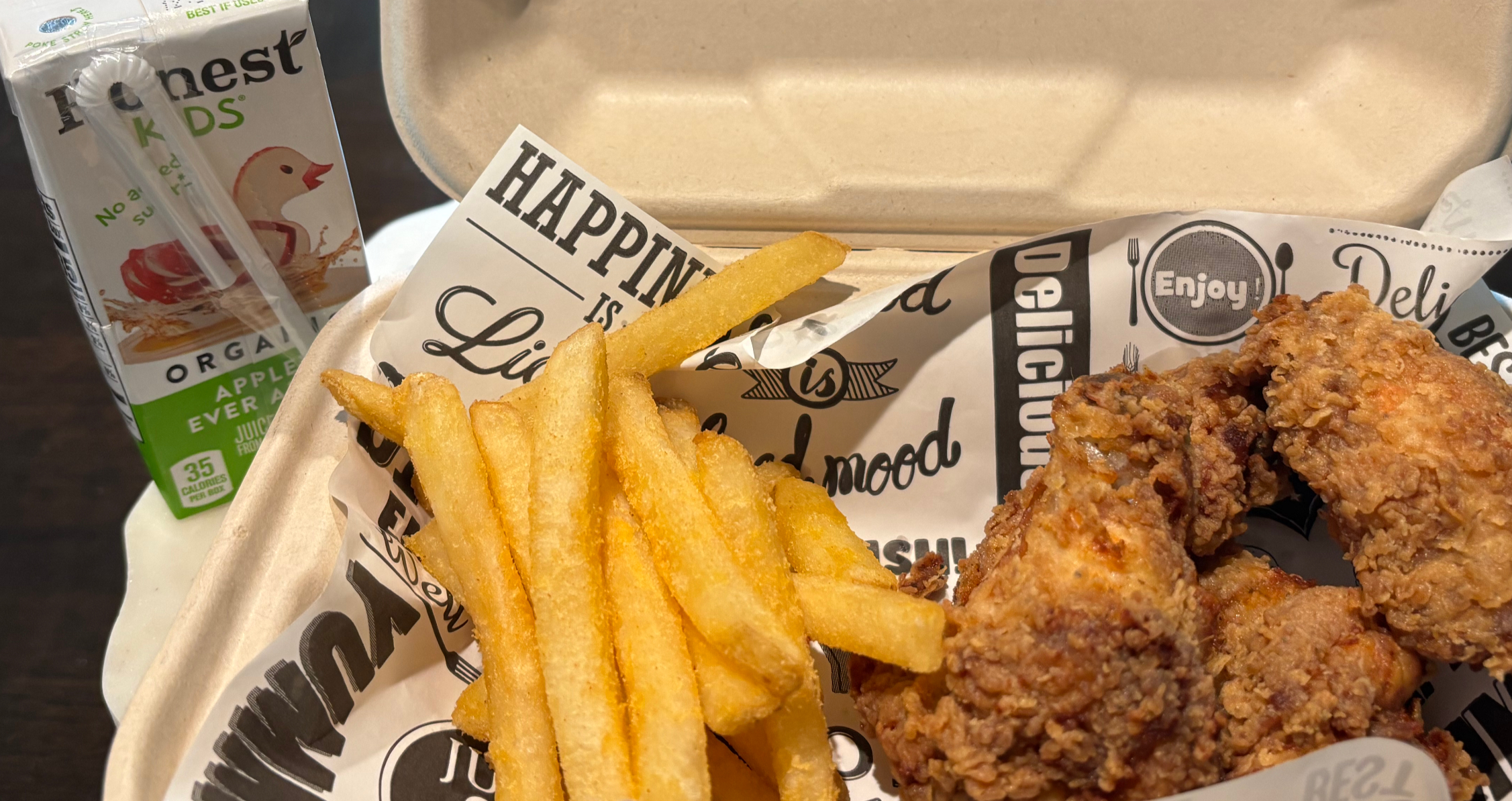 Arranged Food and Objects