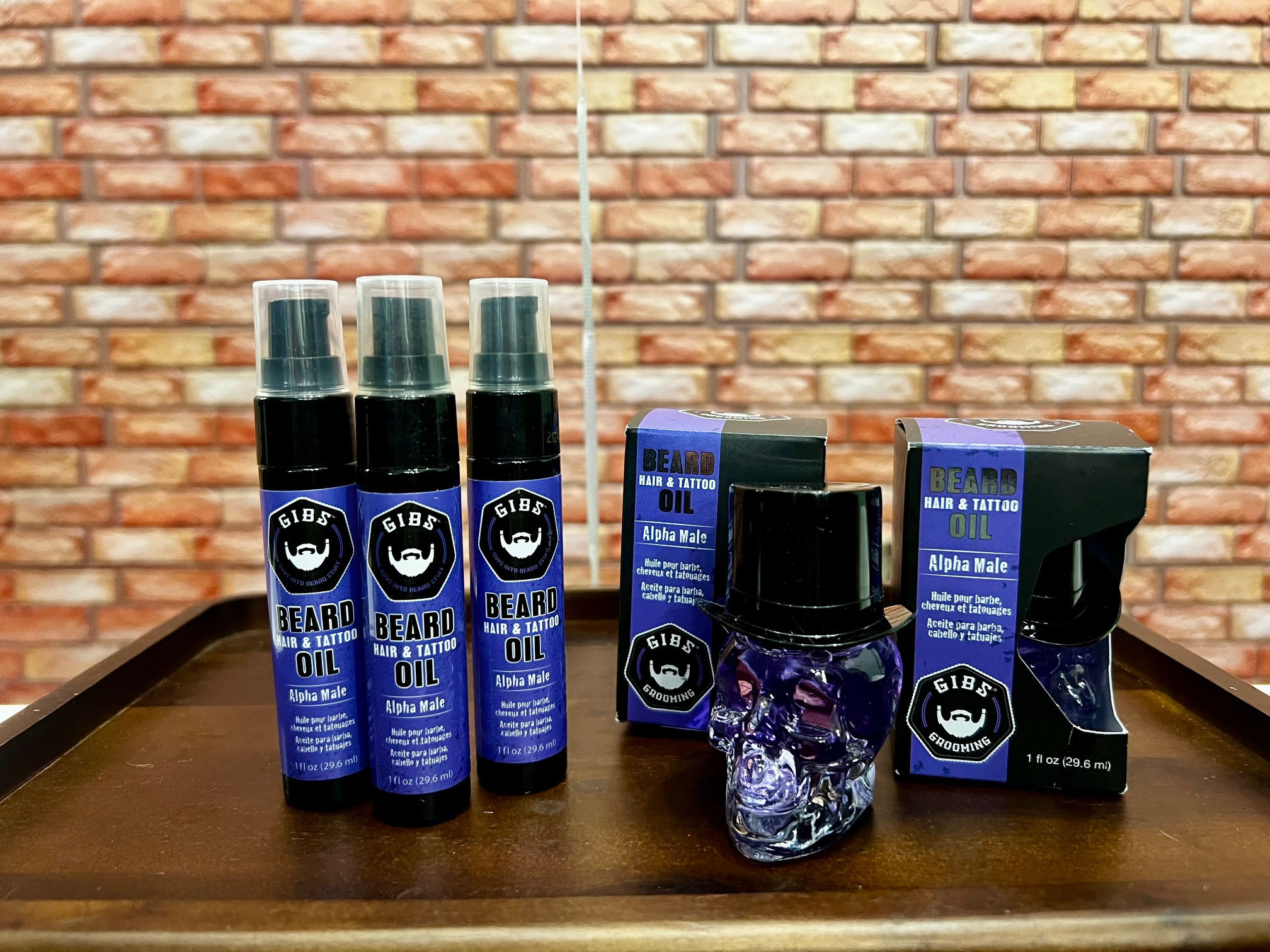 Alpha Male: Beard, Hair & Tattoo Oil