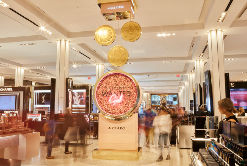 Macy's Installation for Wanted Girl Main Isle Design