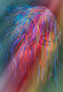suspended in a moonbeam