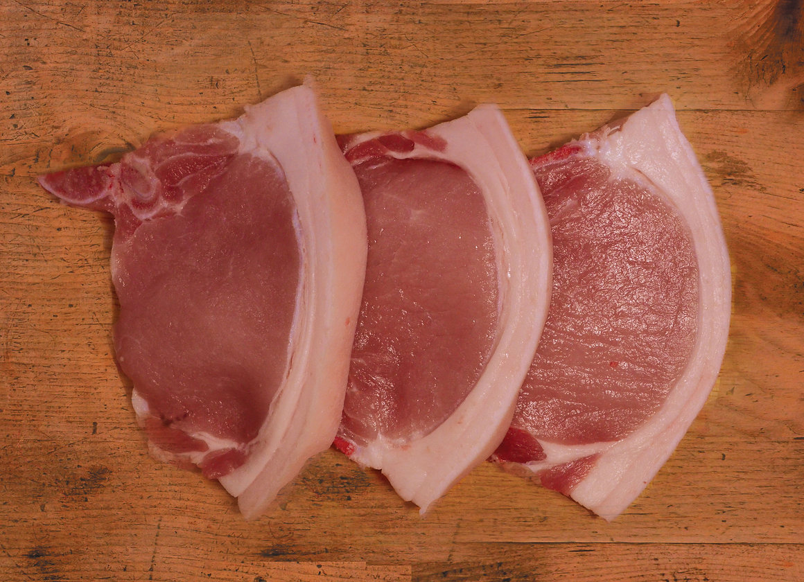 Pork Chop SkinOn tenderbites