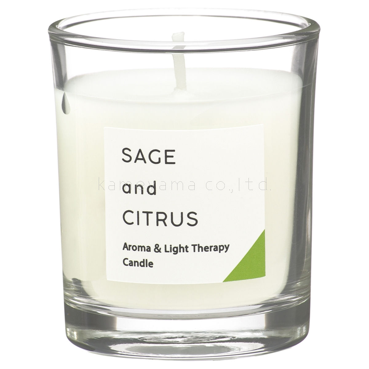 ទៀនក្រអូបក្លិនក្រូចនិងផ្កាsage