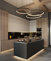 Luxury apartment in residential complex 