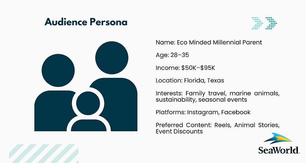 Audience Persona Infographic 2025