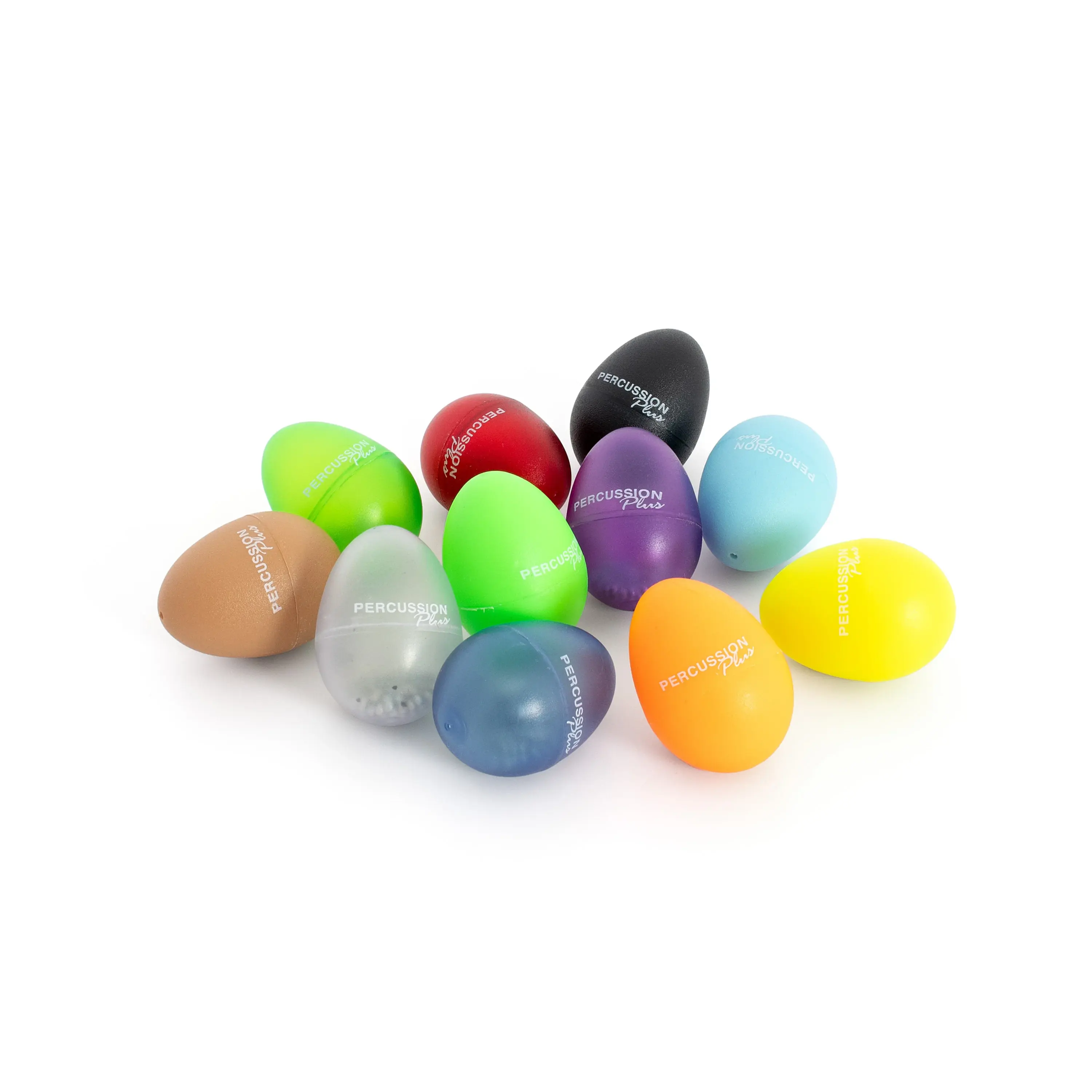 Group of Percussion Plus egg shakers in a variety of colours.