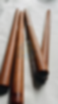Thumbnail: Ends of maçaranduba king repinique sticks.