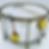 Double tuned ivsom caixa samba drum side view on white background.