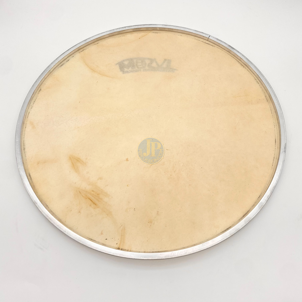 Thumbnail: Hide head for surdo drum.