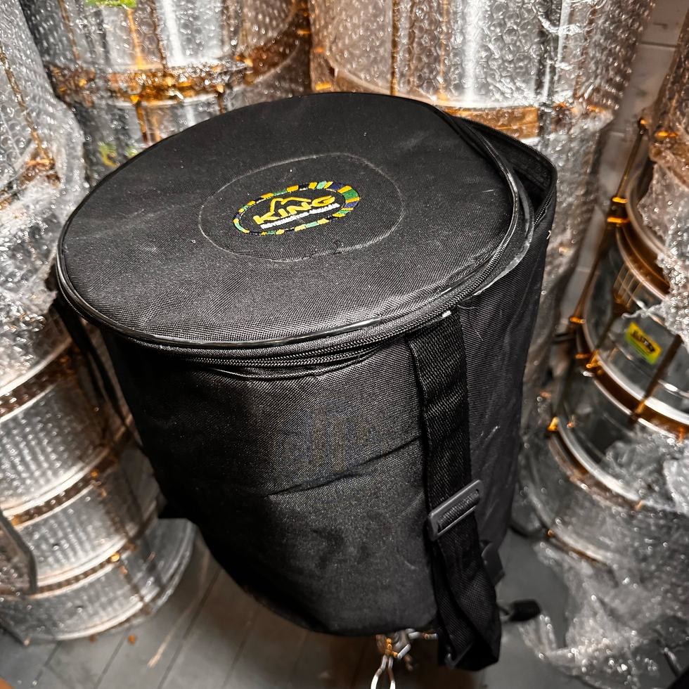 Thumbnail: Cuíca or Cuica drum bag surrounded by Ivsom caixas.