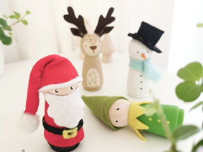 Diy Kerst pegdolls