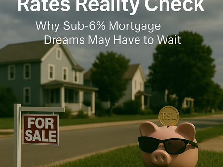 Rates Reality Check: Why Sub-6% Mortgage Dreams May Have to Wait
