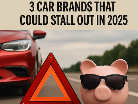 🚗 Trouble in the Fast Lane: 3 Car Brands That Could Stall Out in 2025