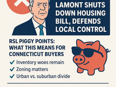 🚫 Veto Power: Lamont Shuts Down Housing Bill, Defends Local Control