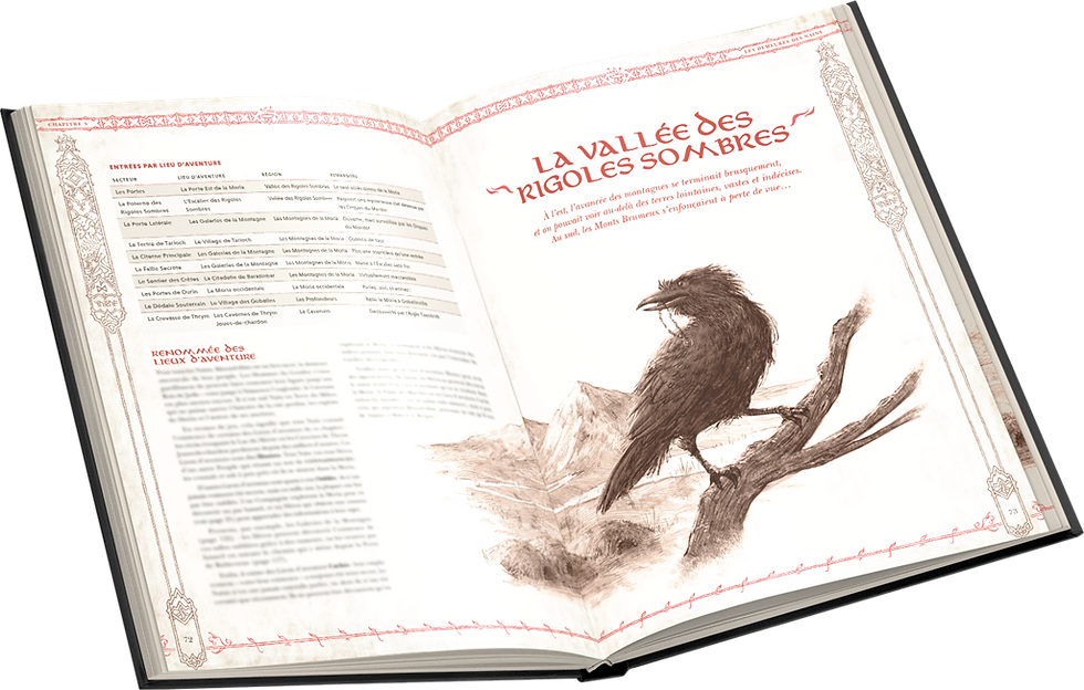 Miniature : L’Anneau Unique JdR : Moria Par-delà les portes de Durin