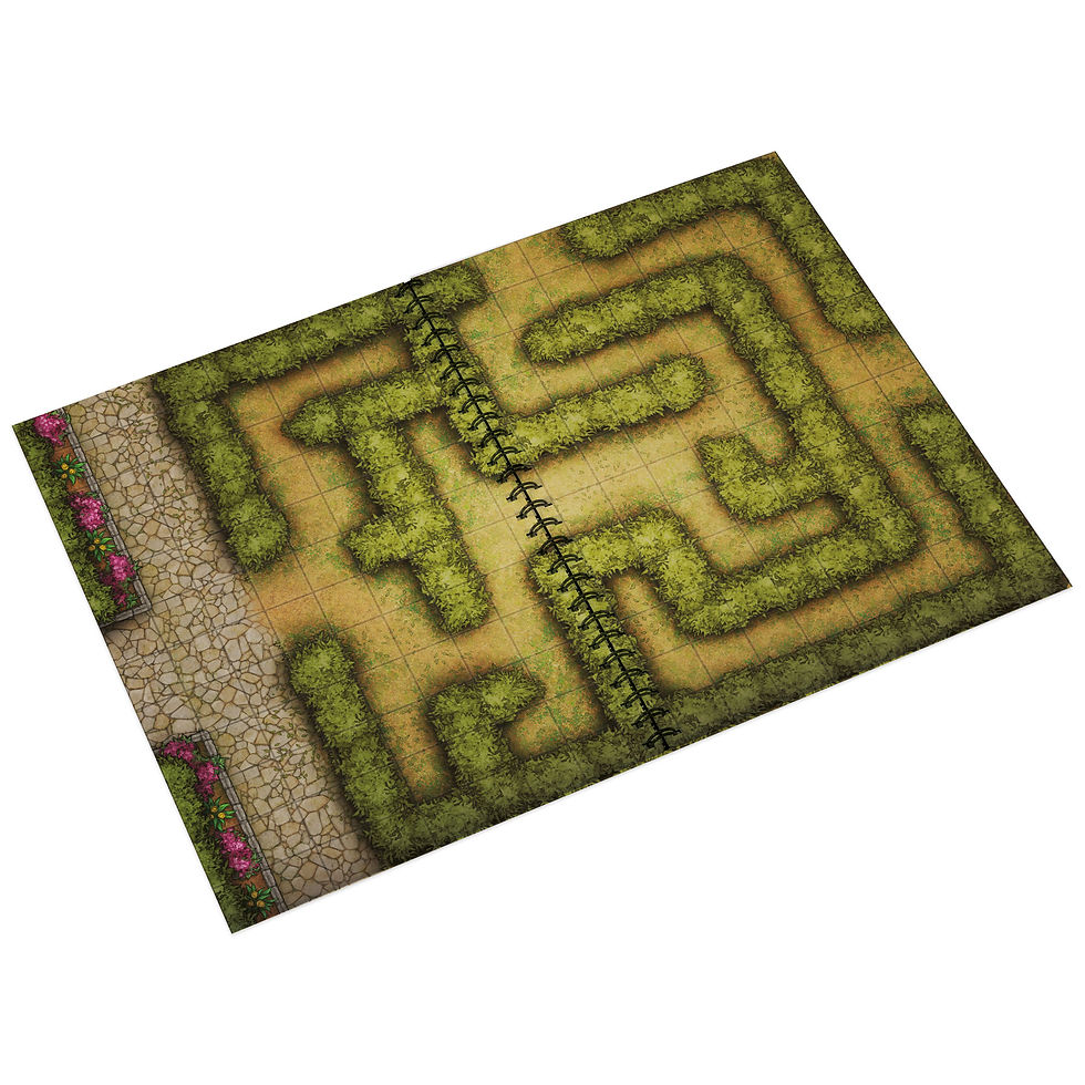 Miniature : Livre Plateau de Jeu : Heroic Fantasy Edition (297x2108 mm) Taille L - A4- Couverture Rigide