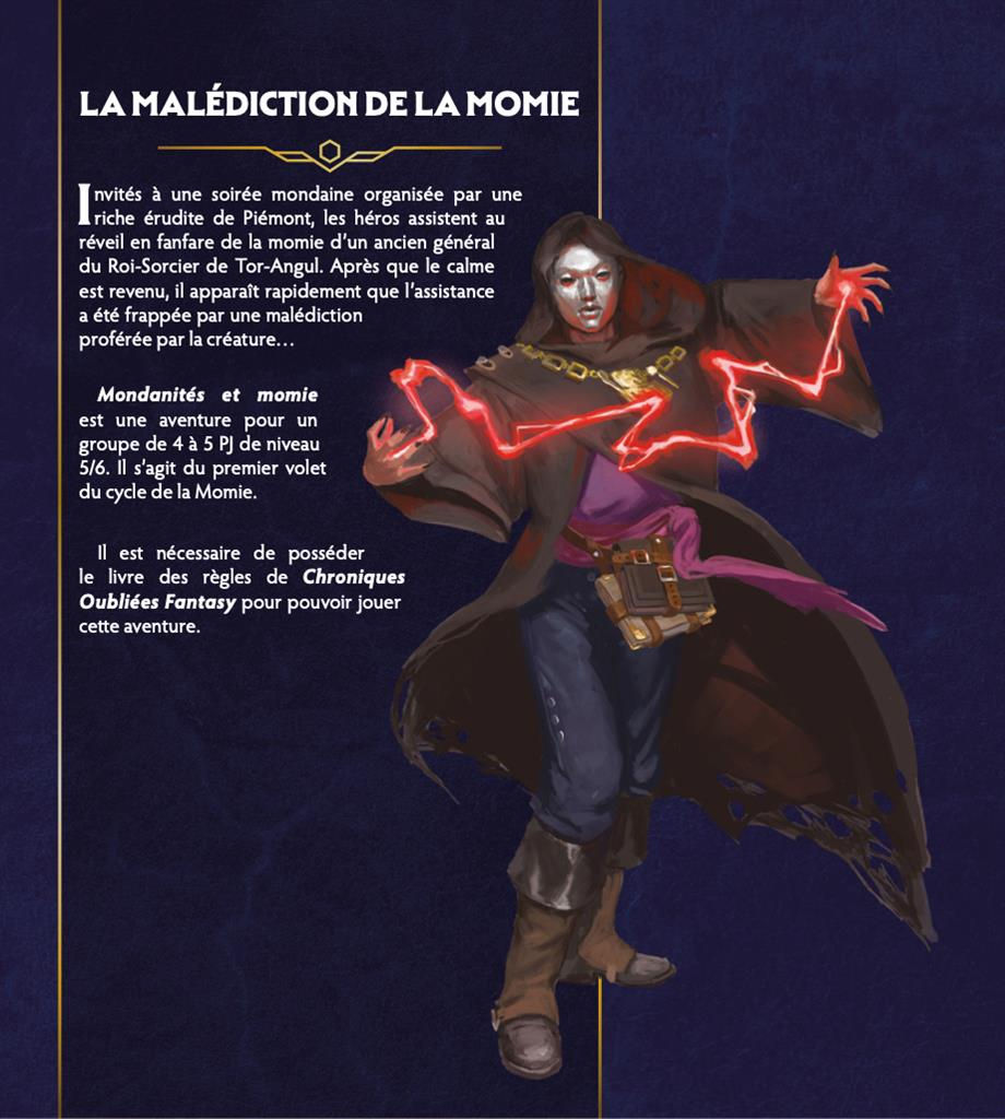 Miniature : Chroniques Oubliées F 2 : Mondanités et Momies