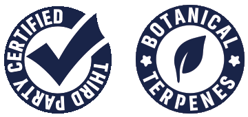 Third party certified. Botanical Terpenes.
