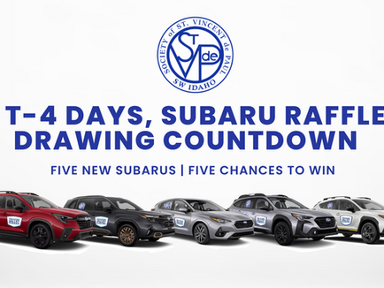 Four days left until SVdP car raffle, party