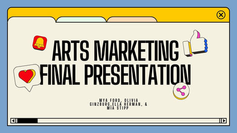 Arts Marketing Pitch
