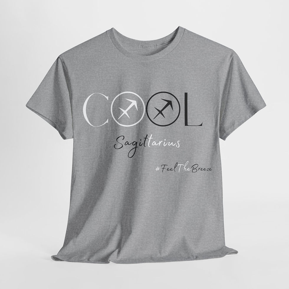 Thumbnail: “COOL” zodiac tee (Sagittarius)